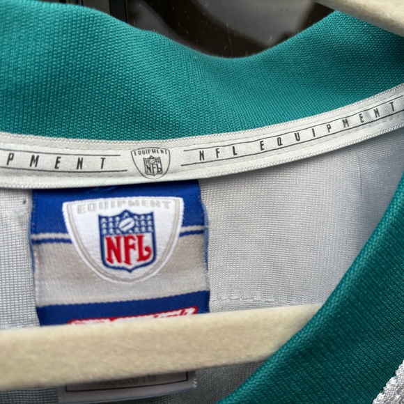 Jason Taylor #99 Miami Dolphins Jersey Reebok NFL Equipment On Field- Men’s XL - Picture 6 of 7